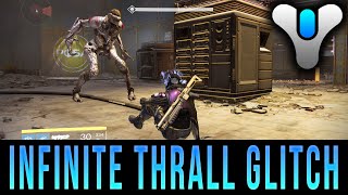 Destiny  Infinite Thrall Spawning Glitch Thrall Farming [upl. by Droffats]