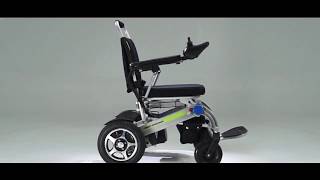 Elektryczny wózek inwalidzki  składany automatycznie Airwheel H3 [upl. by Llecram631]