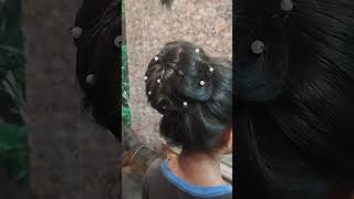 New hair style for beginners  jura hair style goldshebeautysalon [upl. by Anerom]