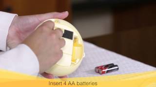 Swing Assembly Instructions for Battery Operation [upl. by Idnac831]