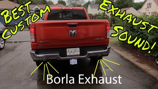 Borla SType 2021 RAM 1500 57L [upl. by Marquis]