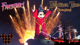 Disneyland Fantasmic Spooky Halloween Season Fireworks Show [upl. by Annawik]