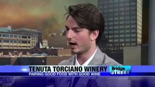 Tenuta Torciano Shows Emanuele Giachi Wine Tasting  News Channel 9 Bridge Street  TV [upl. by Rehsa418]