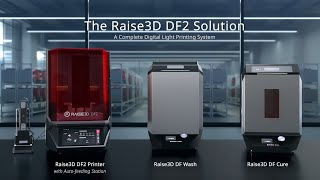 Introduction of Raise3D DF2 Solution Traceable Workflow from Start to Finish [upl. by Idona]