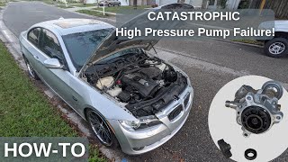 How to Replace 335i N54 High Pressure Fuel Pump Symptoms [upl. by Rheims]