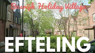 WHERE TO STAY AT EFTELING THEME PARK Tour of Woodland Lodge at Bosrijk Holiday Village Netherlands [upl. by Shanks835]