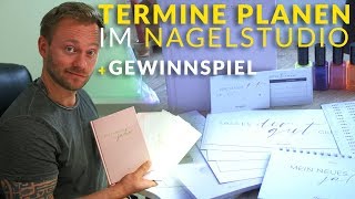 Termine planen im Nagelstudio  Terminplaner von Lyni  Gewinnspiel [upl. by Trellas229]