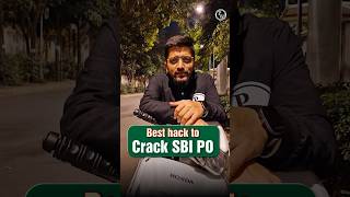 Best Hack to Crack SBI PO Exam 👨‍💻 sbipo2024 shorts pw [upl. by Bertrand]