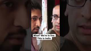 Waiting In Line In India shorts sketch skit india desi comedy funny [upl. by Deaner]