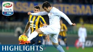 Hellas Verona  Fiorentina 02  Highlights  Matchday 10  Serie A TIM 201516 [upl. by Aziaf]