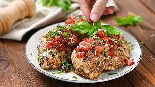 Grilled Bruschetta Chicken [upl. by Manny192]