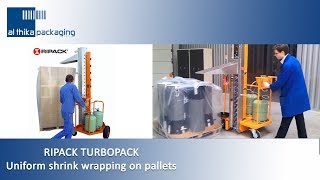 Ripack Turbopack  heat shrink wrap  Al Thika Packaging UAE Oman Saudi Arabia [upl. by Therron]