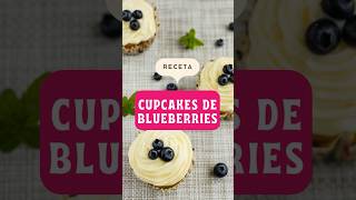 Receta de Cupcakes de Blueberries [upl. by Hobart]