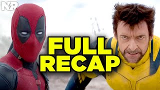 Deadpool amp Wolverine RECAP Complete Marvel History 19982024 [upl. by Aneerehs]