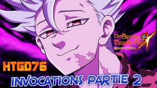 7DS GRAND CROSS JAP INVOCATIONS BAN PURGATOIRE PARTIE 2 ET PORTAIL FEVER LUCK INSANE [upl. by Roberta]