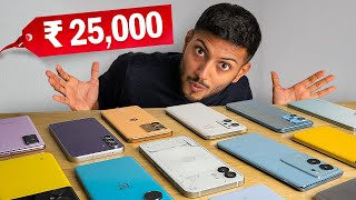 5 Best Smartphones Under ₹25000 [upl. by Whiteley772]