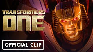 Transformers One  Exclusive Official Clip 2024 Chris Hemsworth Brian Tyree Henry [upl. by Venn748]