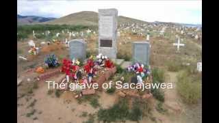 The grave of Sacajawea July 20 2012 [upl. by Naujaj]