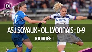 J1  ASJ Soyaux  Olympique Lyonnais 09 le résumé [upl. by Felike]