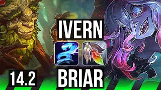 IVERN vs BRIAR JNG  68 winrate 3218  BR Master  142 [upl. by Irahk]