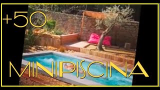 🤽‍♀️♒💧  50 MINIPICINAS PARA tu casa piscina pequeñas para tu casa de CAMPO O CIUDAD piscina chica [upl. by Ambler225]