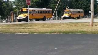 school bus leaving from elementary school [upl. by Karoly212]