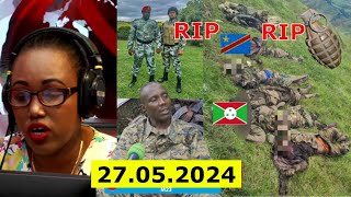 AMAKURU YA BBC GAHUZA 27052024 CONGO INTAMBARA YA M23 NA FARDC NIVYAHUHA BIRAHUHUTSE RWANDAampBDI [upl. by Gram]