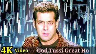 God Tussi Great Ho Title 4K Video Song  Salman Khan Amitabh Bachchan Sonu Nigam HD [upl. by Roede682]