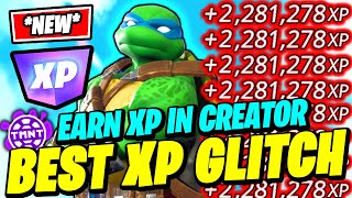 UPDATED How to EASILY Earn XP in Creator Made Islands BEST XP GLITCH in Fortnite TMNT Chapter 5 [upl. by Nyrmak]