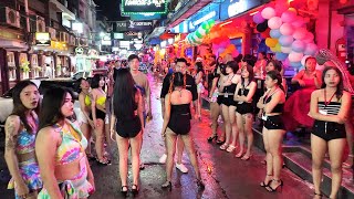 🇹🇭 PATTAYA NIGHTLIFE DISTRICT THAILAND 2024 FULL TOUR [upl. by Ennayt]