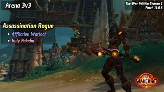 Assassination Rogue PvP 1105  Overwhelming DAMAGE [upl. by Hardman]