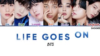 BTS 방탄소년단  Life Goes On  Kolay Okunuş [upl. by Silloc]