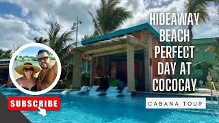 Hideaway Beach CocoCay Cabana Tour [upl. by Broddy233]