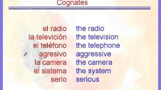 Cognates vs False Cognates [upl. by Friedlander]