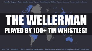 The Wellerman  PLAYED BY 100 TIN WHISTLES [upl. by Scoter985]