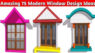 Amazing 75 Modern Window Design Ideas  Sunshade Design  Window Design for Home  chajja design [upl. by Aneetsirhc224]