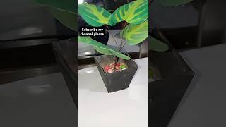 Plant tubs making with paperpaperflowerwallhangingcraftideas artandcraft craftideas [upl. by Offen]