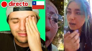 Dalas VS 3 Femimistas CHILENAS en Directo 🔴 Un espectáculo PATÁTICO [upl. by Daenis132]