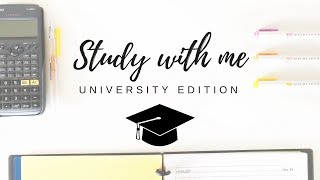 Study with me  University edition  studytee [upl. by Annoiek]