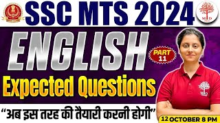 SSC MTS ENGLISH 2024  SSC MTS ENGLISH EXPECTED QUESTIONS  MTS ENGLISH CLASSES 2024  SSC ENGLISH [upl. by Aseela789]