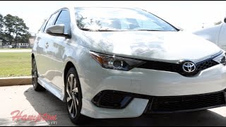 2017 Toyota Corolla IM Review [upl. by Nimrahc]