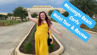 Messonghi Beach Hotel Corfu  Tour and Review  Spoiler Alert I Loved It [upl. by Amory]