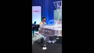 Joel Ramírez Milianokeys – KAWAI Grand Stage Piano  Namm 2024 [upl. by Yelsnit]