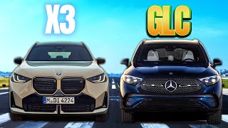 2025 Bmw X3 vs 2025 Mercedes Benz GLC  Luxury Compact SUV Comparison [upl. by Chessa]