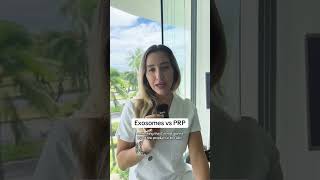 Exosomes vs PRP 🤔 skincare aestheticclinic hawaii [upl. by Atikam]