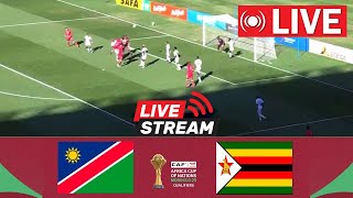 🔴LIVE Namibia vs Zimbabwe  Africa Cup of Nations Qualifiers 2026  Full Match Today [upl. by Silda]