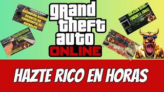 🛶🐫GTA ONLINE DINERO FACIL HAZ ESTO EN 5 MINUTOS TIENES TODAS LAS UBICACIONES HECHAS CAMELLOS ETC🐩🛶🐫 [upl. by Eniruam]