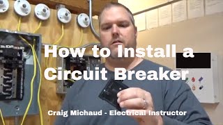 Installing a Circuit Breaker [upl. by Furtek]