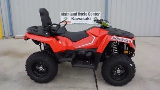 8499 2017 Arctic Cat TRV 500 4X4 in Red Overview and Review [upl. by Enelyam]