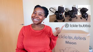 Our New Pushchair  Ickle Bubba Moon Zira 3 in 1 Travel System Unboxing amp Review [upl. by Alahs]